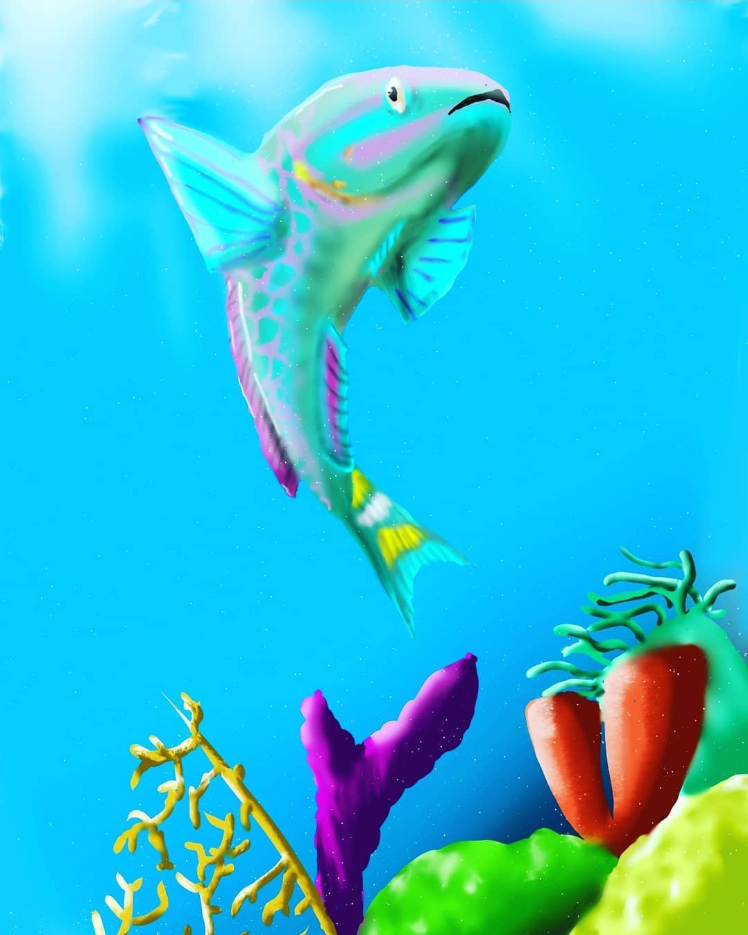 Parot fish